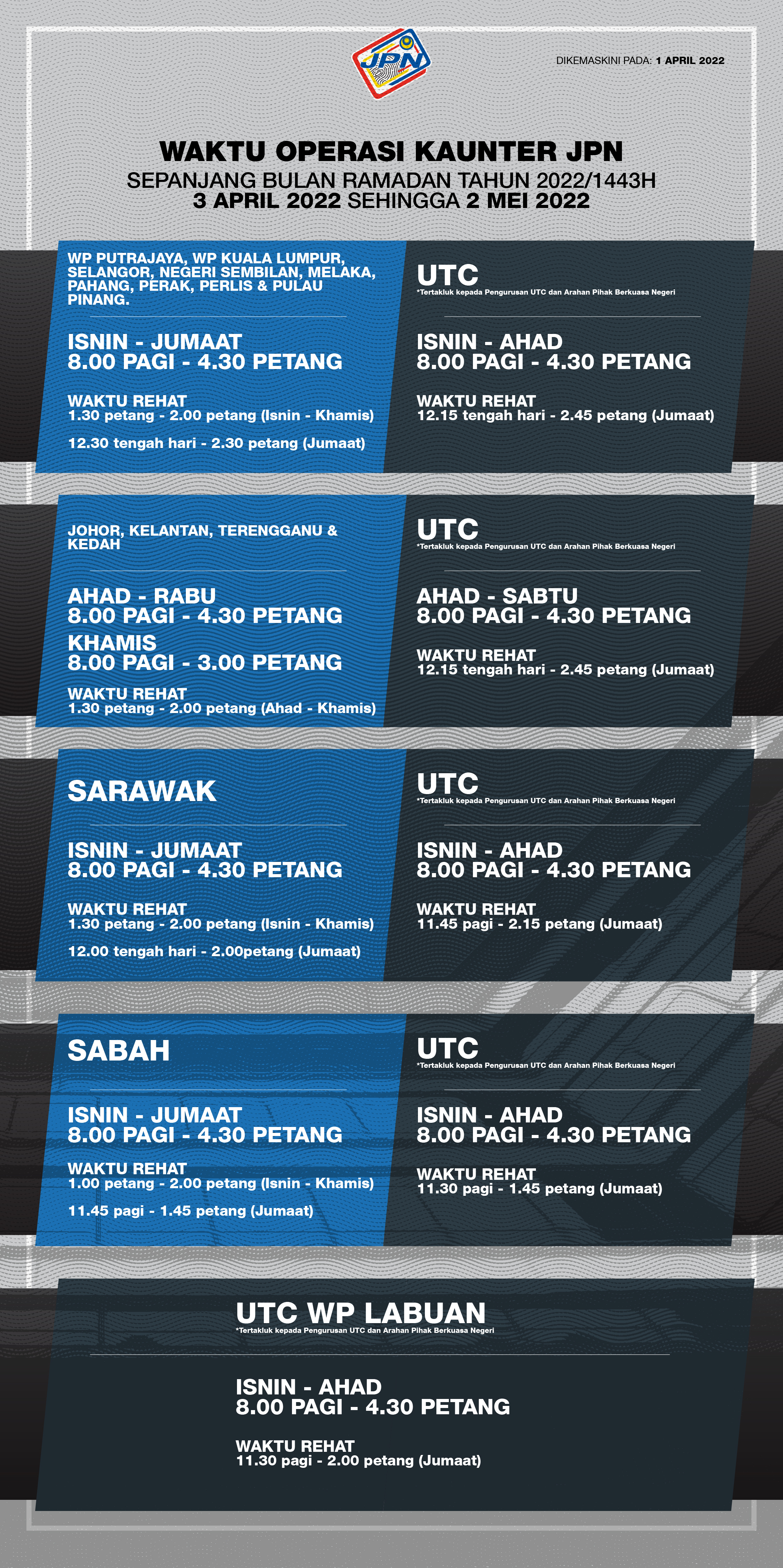 Utc keramat jpn CARA DAFTAR