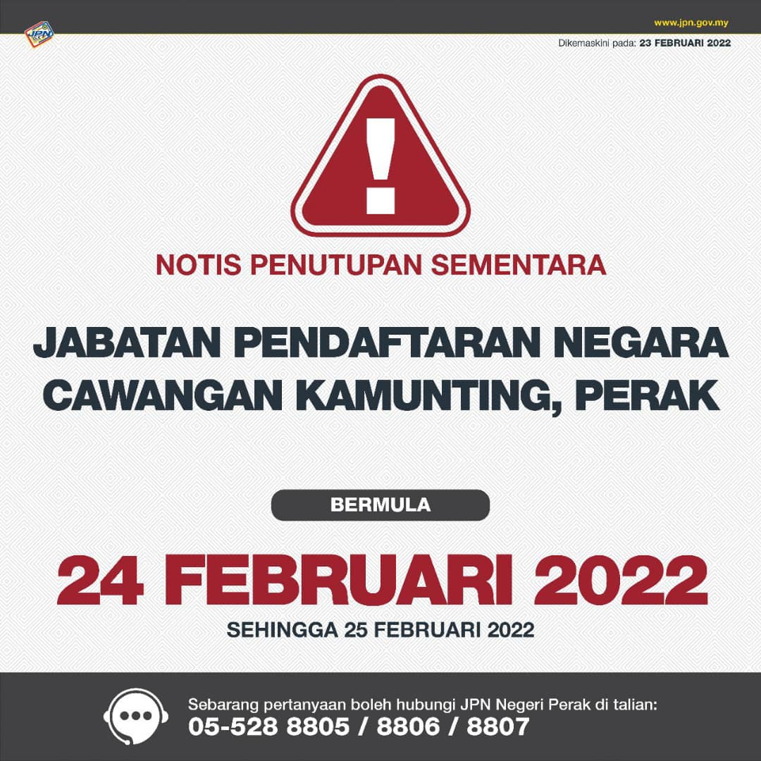 Jabatan pendaftaran negeri perak